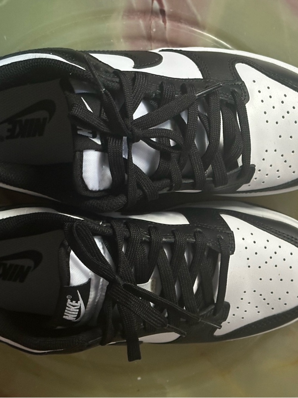 Brand New Nike Women’s Black and White Retro Panda Dunk Sneakers